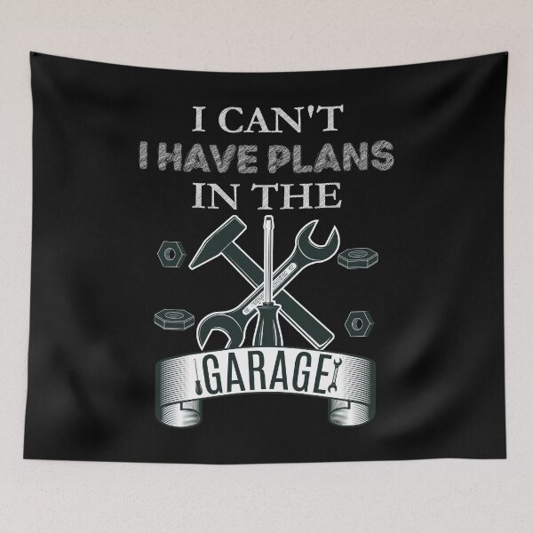 Item preview, I Cant I Have Plans In The Garage Car lover Tshirt designed and sold by ALYODESIGN.