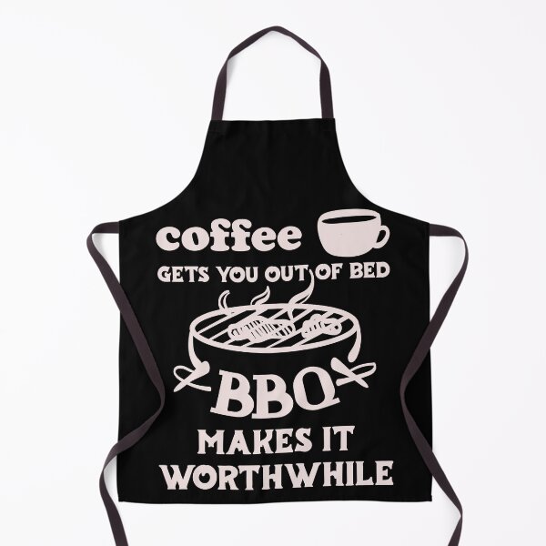 Item preview, Coffee Gets You Out Of Bed - BBQ Makes It Worthwhile - Light Text designed and sold by DerekJSmith.