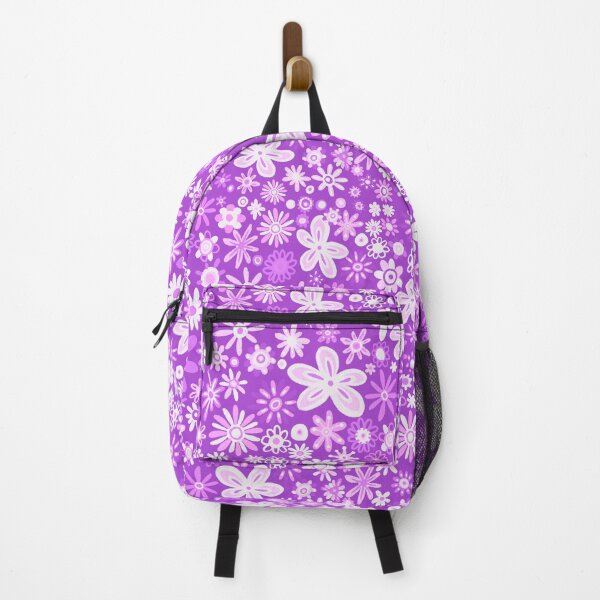 Item preview, Spring Pink and Purple Daisy pattern designed and sold by Squarebird.