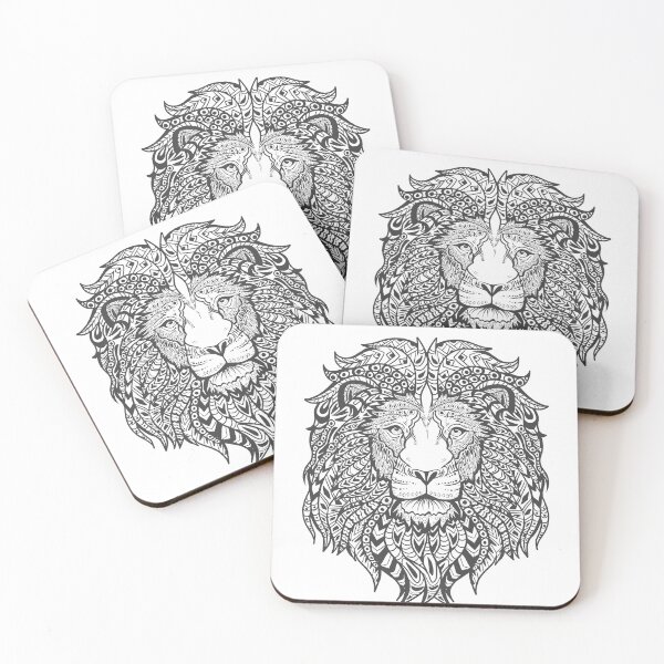 Item preview, Boho Style Lion designed and sold by freeArt10.