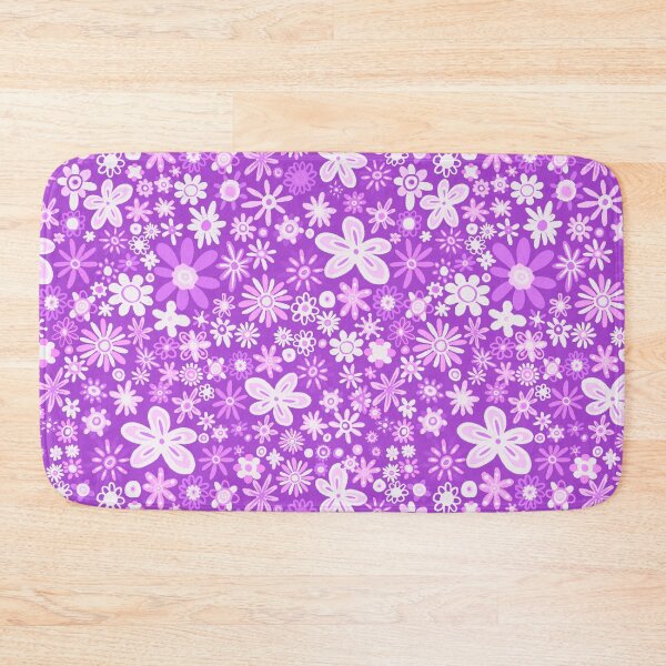 Item preview, Spring Pink and Purple Daisy pattern designed and sold by Squarebird.