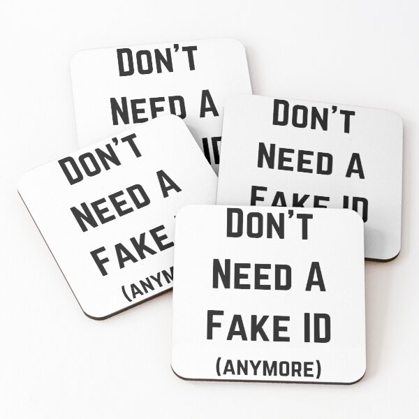 Item preview, Don't Need A Fake ID | 18 Years Old | Birthday | Funny Pun designed and sold by Nikiolilalala.