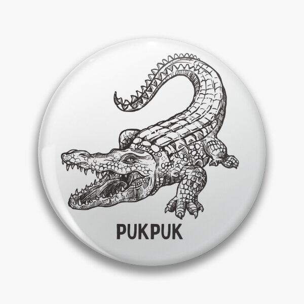 Item preview, Pukpuk Crocodile - Papua New Guinea designed and sold by PNG-pikinini.