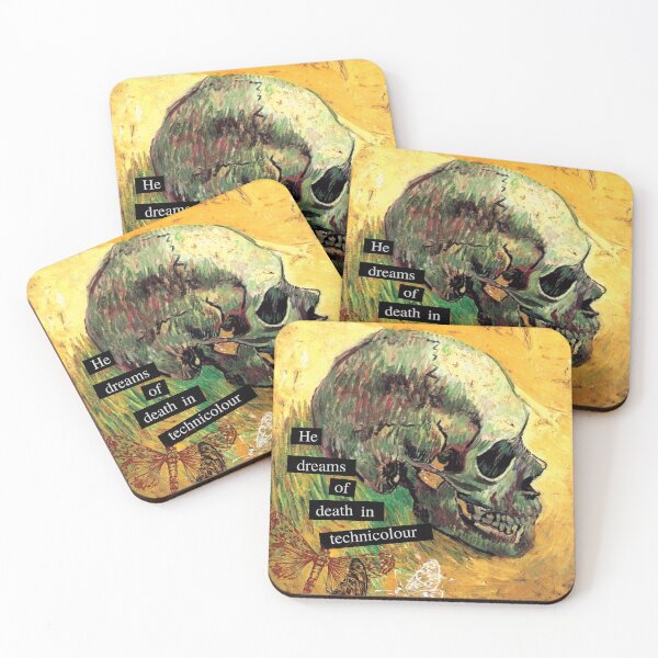 Item preview, he dreams of death in technicolour//vincent van gogh designed and sold by gibbianne.