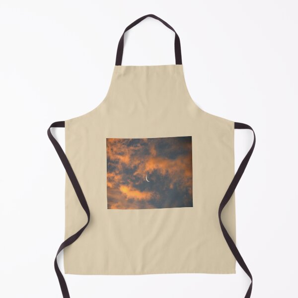 Item preview, Orange clouds with moonlight designed and sold by TurboCrazy.
