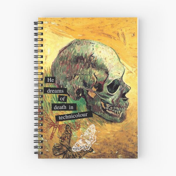 Item preview, he dreams of death in technicolour//vincent van gogh designed and sold by gibbianne.