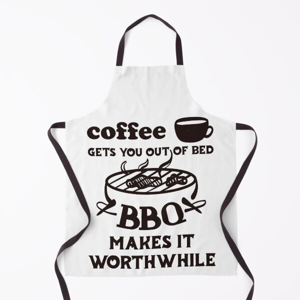 Item preview, Coffee Gets You Out Of Bed - BBQ Makes It Worthwhile - Dark Text designed and sold by DerekJSmith.