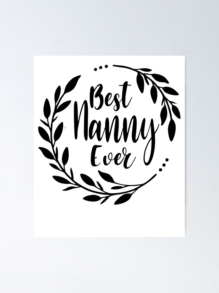 Worlds Best Nanny Apron, Worlds Best Nanny Gift, Gift for Nanny