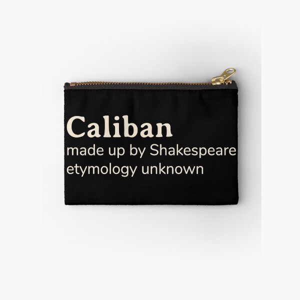 Item preview, Caliban name etymology designed and sold by YourNameStory.