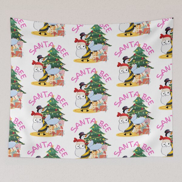 Item preview, SANTA BEE, MERRY BEE, BEE LOVE, WORKING BEE, YELLOW BEE, HAPPY BEE, BEE IN MY BONNET. designed and sold by R B Chrystal.