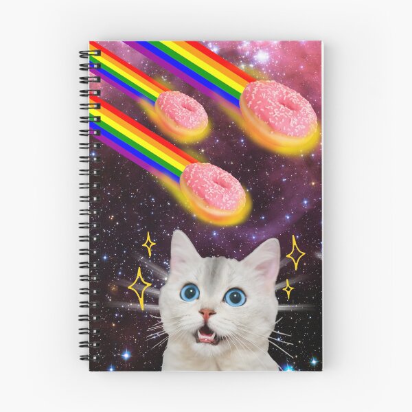 Item preview, CAT IN SPACE DOUGHNUT GALAXY STARS FUNNY RAINBOW BEACH PARTY designed and sold by CeraRoss.