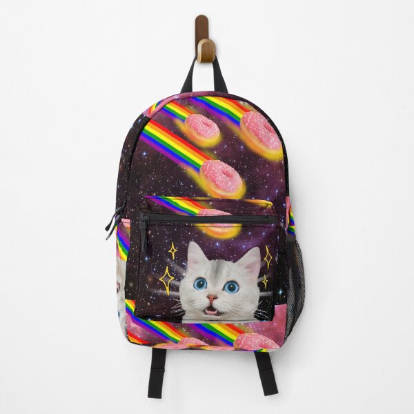Artikel-Vorschau von CAT IN SPACE DONUT GALAXY STARS FUNNY RAINBOW BEACH PARTY, designt und verkauft von CeraRoss.