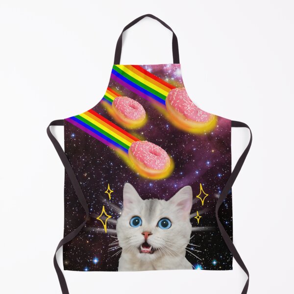 Item preview, CAT IN SPACE DOUGHNUT GALAXY STARS FUNNY RAINBOW BEACH PARTY designed and sold by CeraRoss.