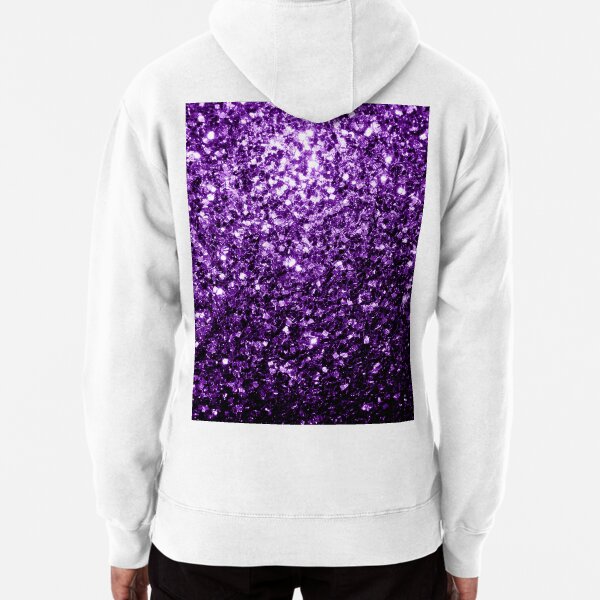 Dark purple faux glitter sparkles (Photo of Glitter - Not