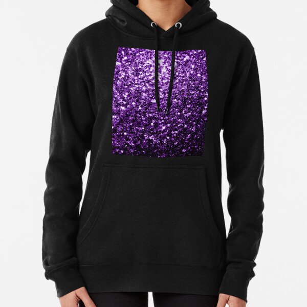 Glitter Purple Sweatshirts & Hoodies for Sale