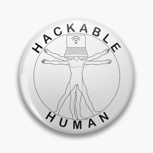 Item preview, Hackable Human  designed and sold by toolongdidntdraw.