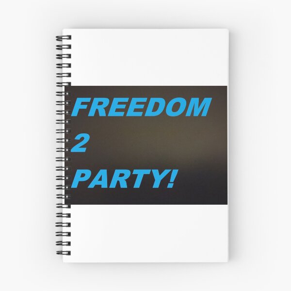 Item preview, Freedom to Party! (Blue) designed and sold by JPOempathy.