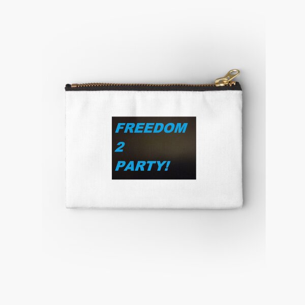 Item preview, Freedom to Party! (Blue) designed and sold by JPOempathy.