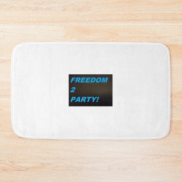 Item preview, Freedom to Party! (Blue) designed and sold by JPOempathy.