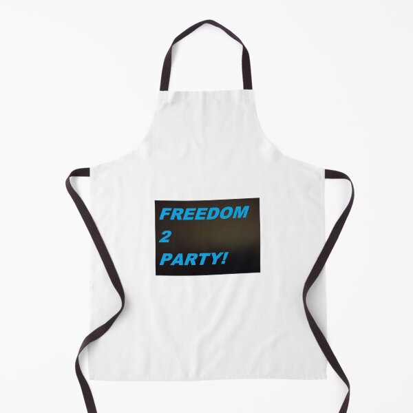 Item preview, Freedom to Party! (Blue) designed and sold by JPOempathy.