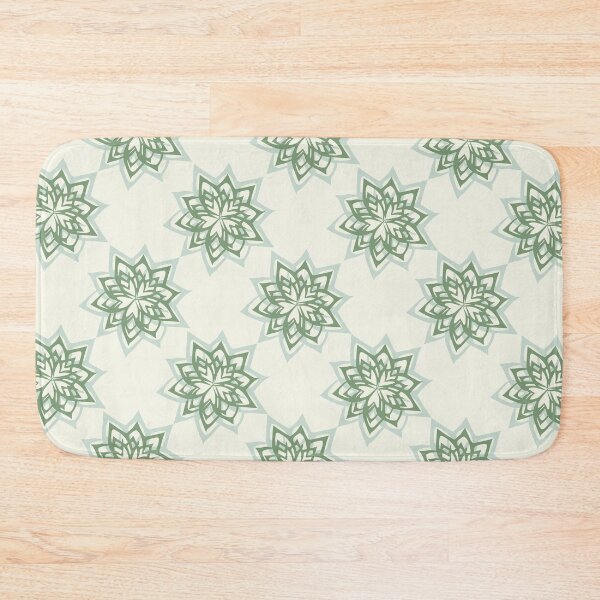 Item preview, Starflower Pattern Nature Green designed and sold by ckylin.