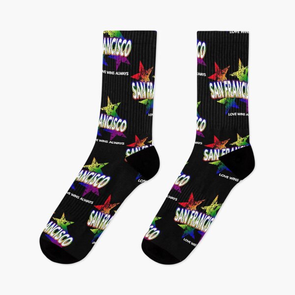 Item preview, San Francisco Gay Lesbian Pride Rainbow Stars Equality LGBTQ designed and sold by MoonsmileProd.