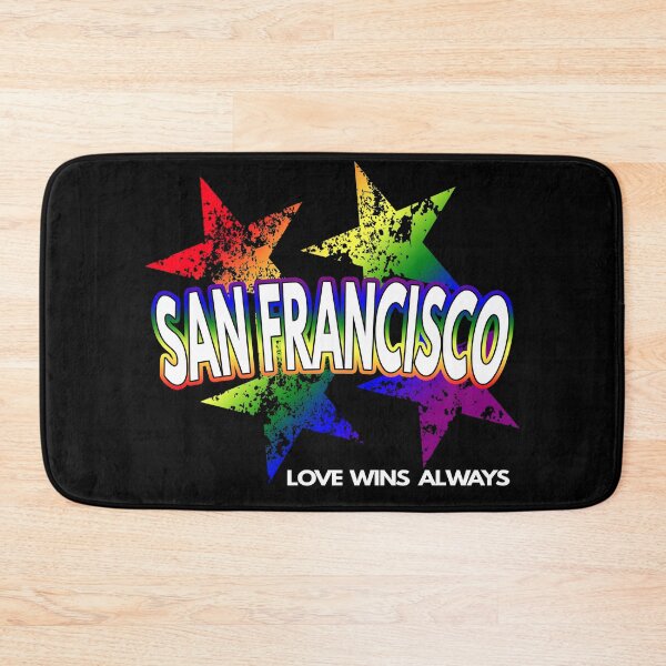 Item preview, San Francisco Gay Lesbian Pride Rainbow Stars Equality LGBTQ designed and sold by MoonsmileProd.
