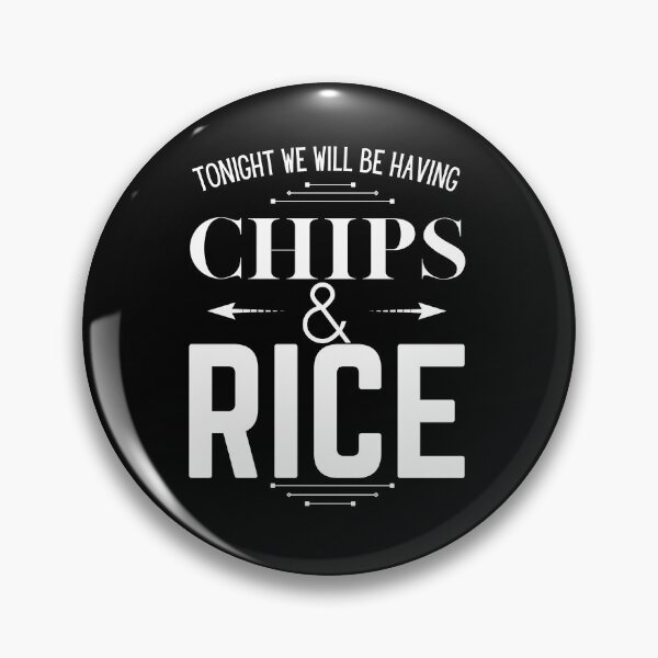 Item preview, Chips and Rice for dark items designed and sold by 133DandC.