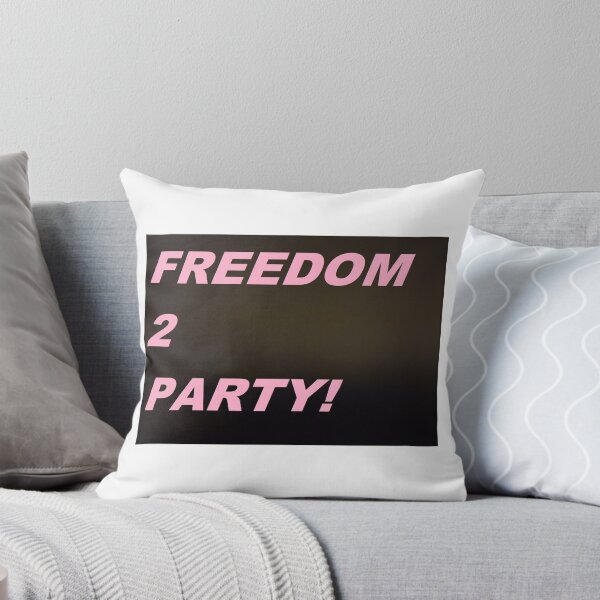 Item preview, Freedom to Party! (Pink) designed and sold by JPOempathy.