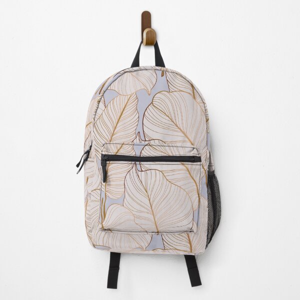 Item preview, Colocasia leaves gold pattern designed and sold by Milatoo.