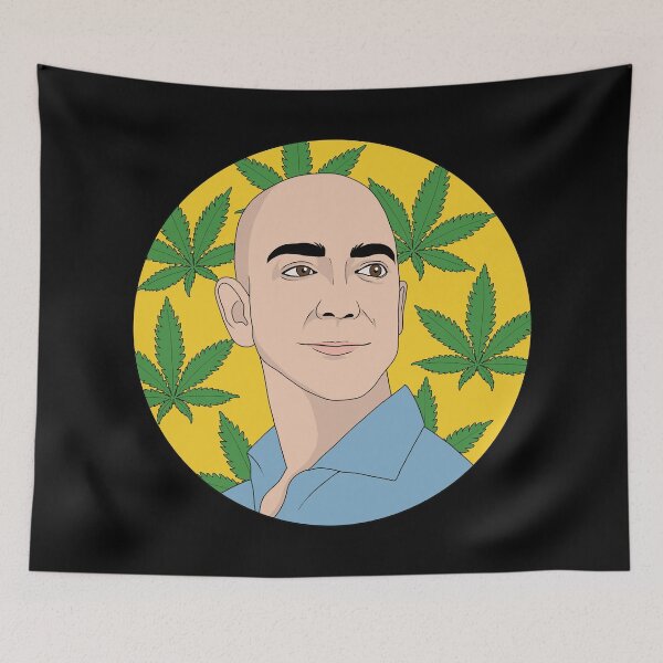 Item preview, Jeff Bezos - Weed designed and sold by ValentinaHramov.