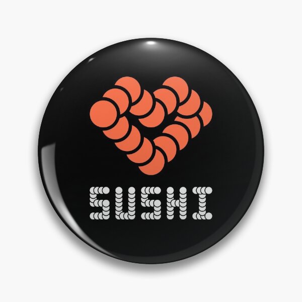 Item preview, I LOVE SUSHI / 02 / Minimal Design designed and sold by in-vectors.