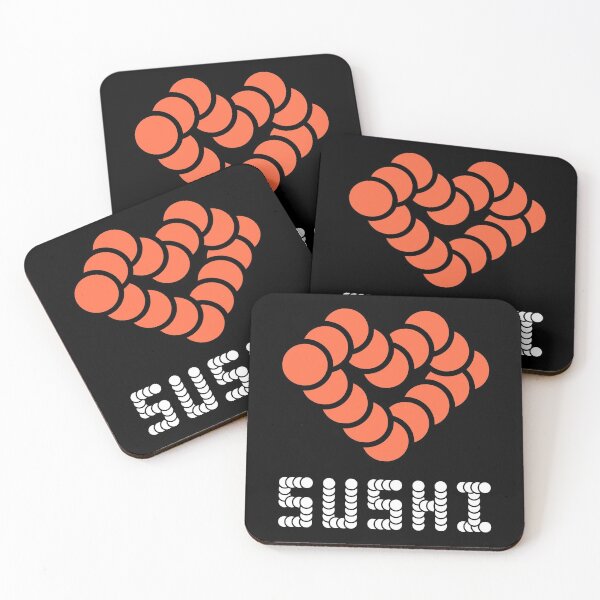Item preview, I LOVE SUSHI / 02 / Minimal Design designed and sold by in-vectors.