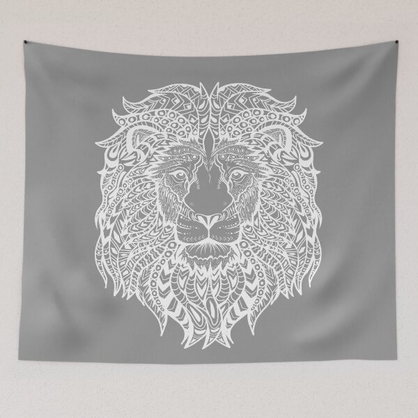 Item preview, Boho Style Lion designed and sold by freeArt10.