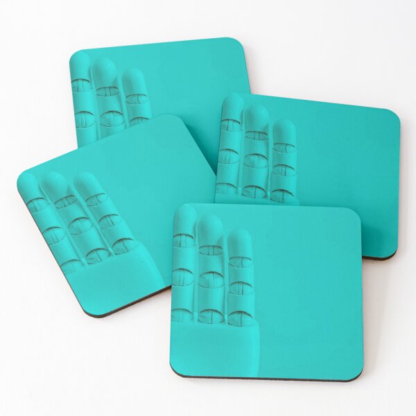 Item preview, Turquoise Hand Robot designed and sold by tee4shirt.