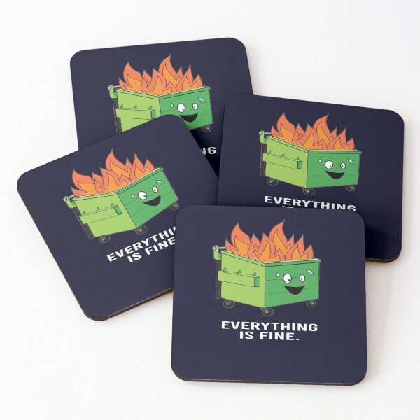 Item preview, Dumpster Fire Retro Sunset is fine designed and sold by luxury store.