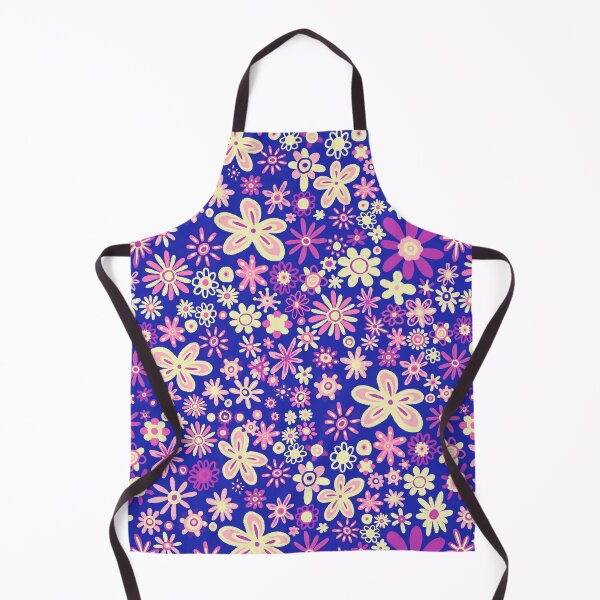 Item preview, Summer Daisy pattern - Blue and Pink designed and sold by Squarebird.
