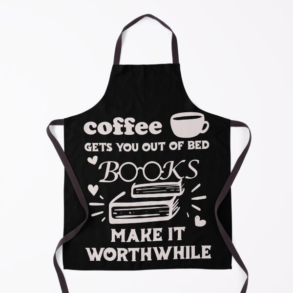 Item preview, Coffee Gets You Out Of Bed - Books Make It Worthwhile - Light Text designed and sold by DerekJSmith.
