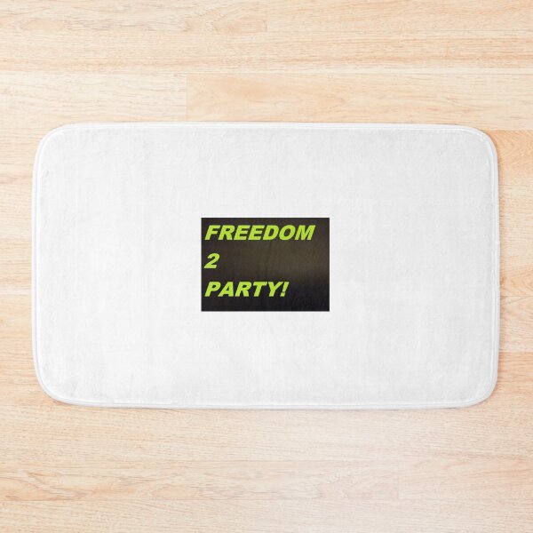 Item preview, Freedom to Party! (Green) designed and sold by JPOempathy.