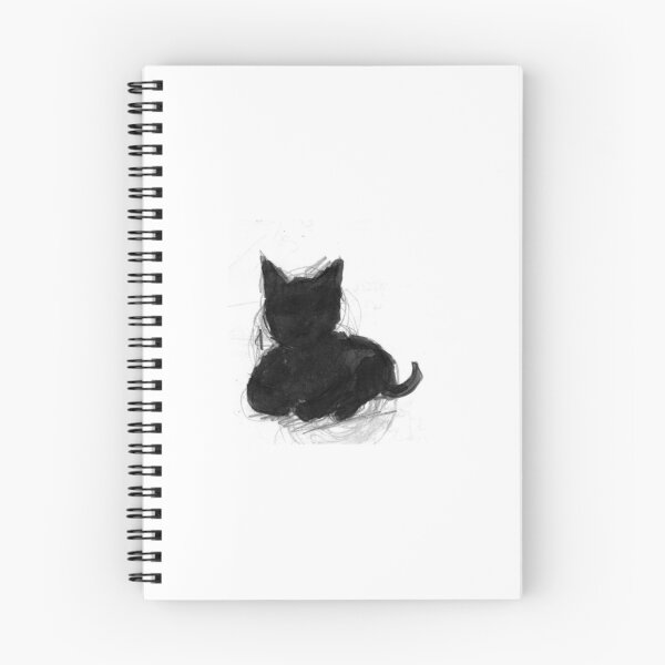 Item preview, black cat thinking about his future designed and sold by mito11.