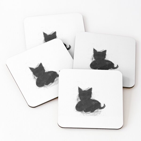 Item preview, black cat thinking about his future designed and sold by mito11.