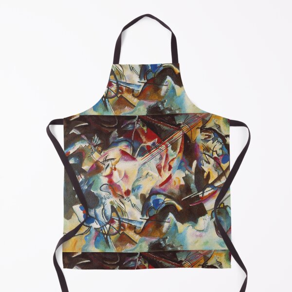 Item preview, Vintage Kandinsky Abstract Painting designed and sold by Vintage Designs +.