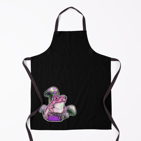 Item preview, Cute, pink frog on a bottle cap with mushrooms designed and sold by iduzarts.