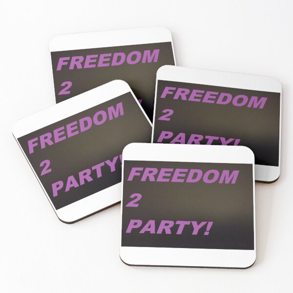 Item preview, Freedom to Party! (Purple) designed and sold by JPOempathy.