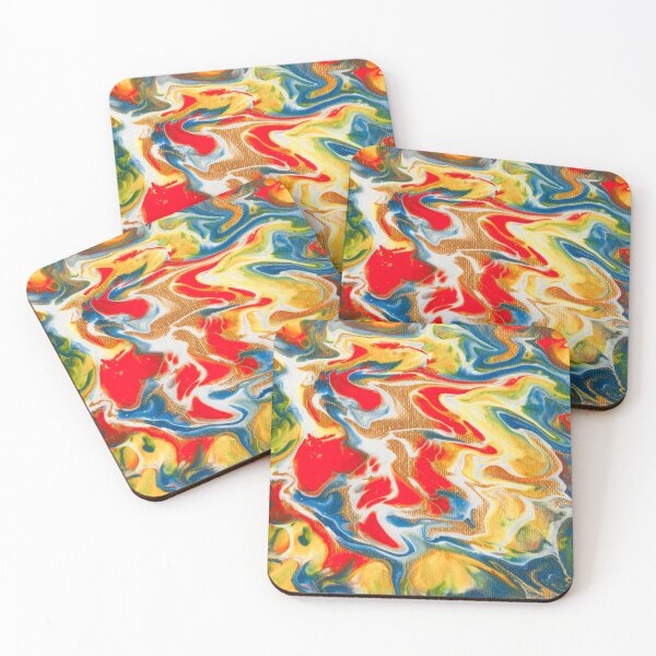 Item preview, Abstract colourful art designed and sold by flashcompact.