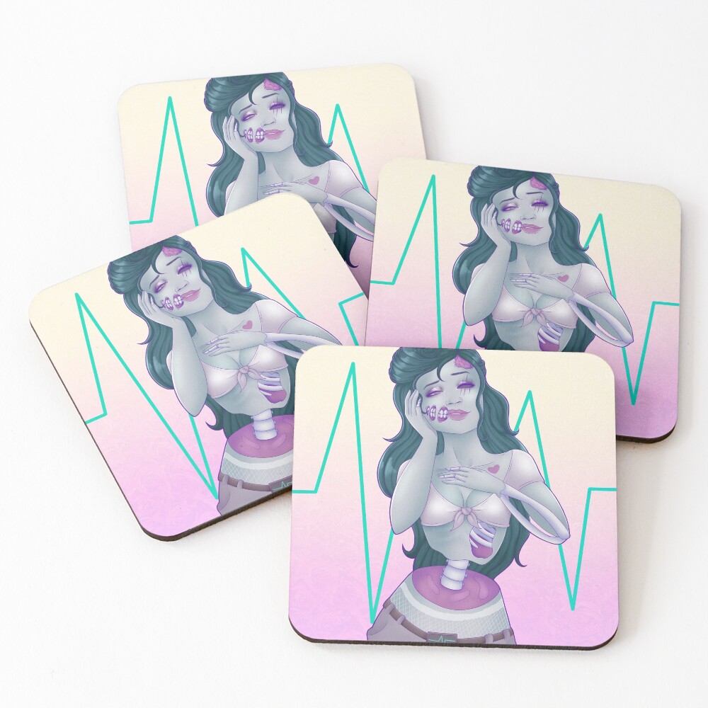 Item preview, Coasters (Set of 4) designed and sold by Neotallic.