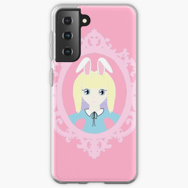 Kawaii Bunny Cosplay Girl Samsung Galaxy Soft Case
