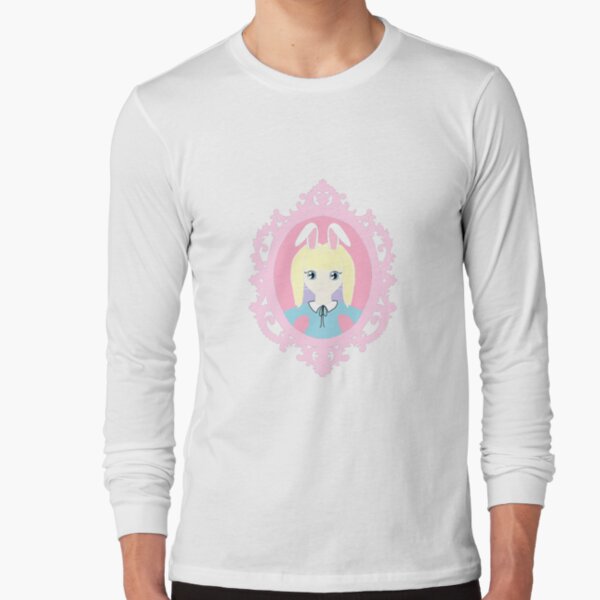 Kawaii Bunny Cosplay Girl Long Sleeve T-Shirt