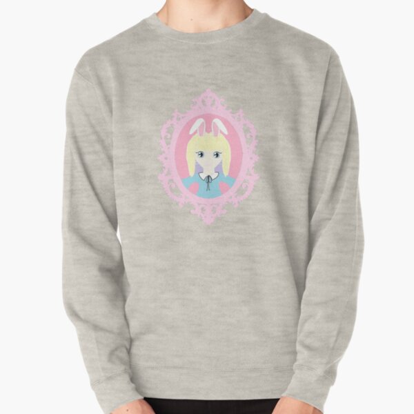 Kawaii Bunny Cosplay Girl Pullover Sweatshirt