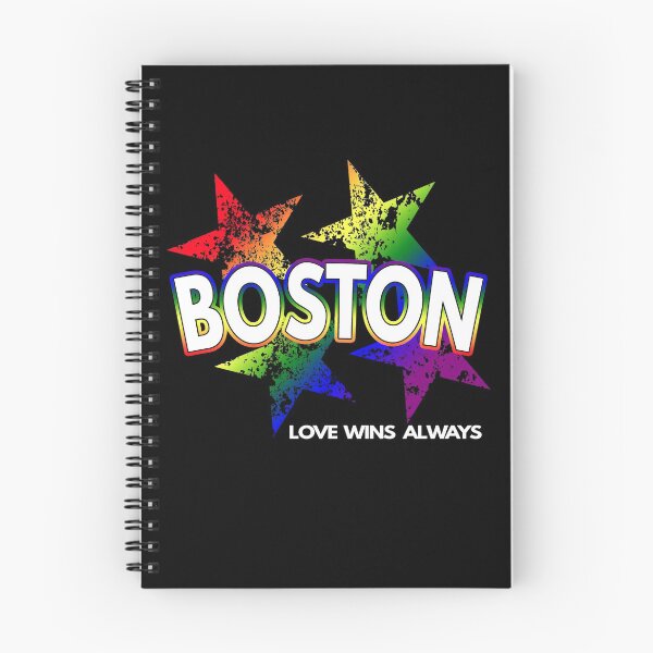 Item preview, Boston Gay Lesbian Pride Rainbow Stars Equality LGBTQ designed and sold by MoonsmileProd.
